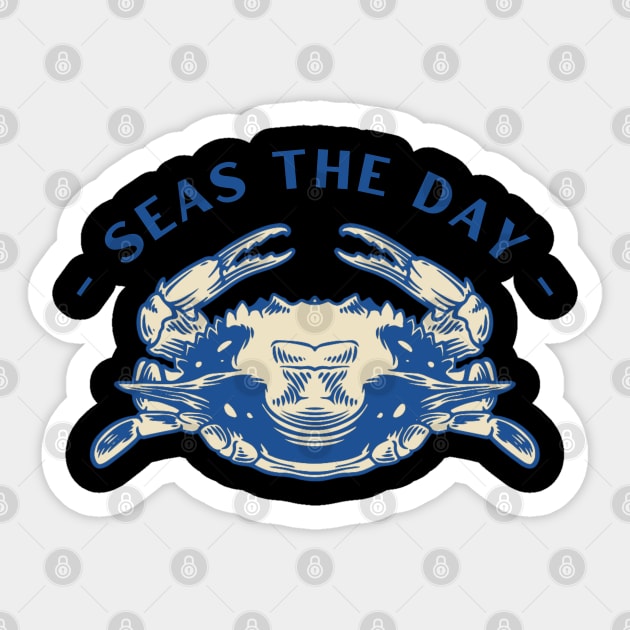 SEAS THE DAY Sticker by irvtolles